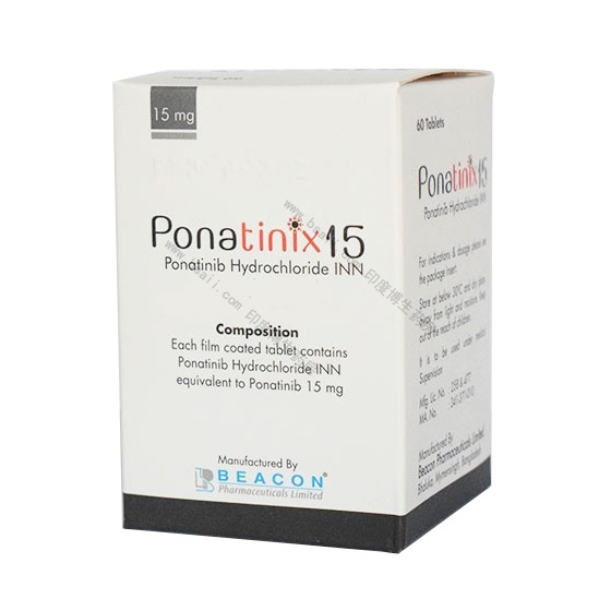 Ponatinix15帕纳替尼/普纳替尼（Ponatinib）/碧康制药*15MG