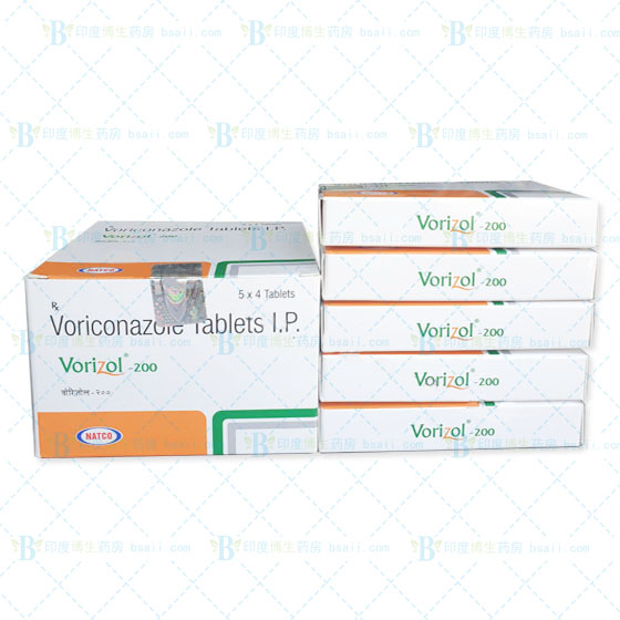 Voriconazole伏立康唑Vorizol-200（印度NA