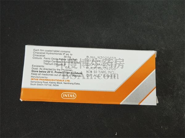 <b>服用西那卡塞（Cinacalcet）有哪些禁忌人群？</b>药厂实拍