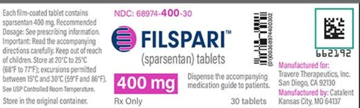 司帕生坦,Sparsentan,IgA肾病